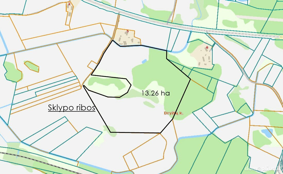 Parduodamas sklypas Utenos rajono sav., Dryžiuose