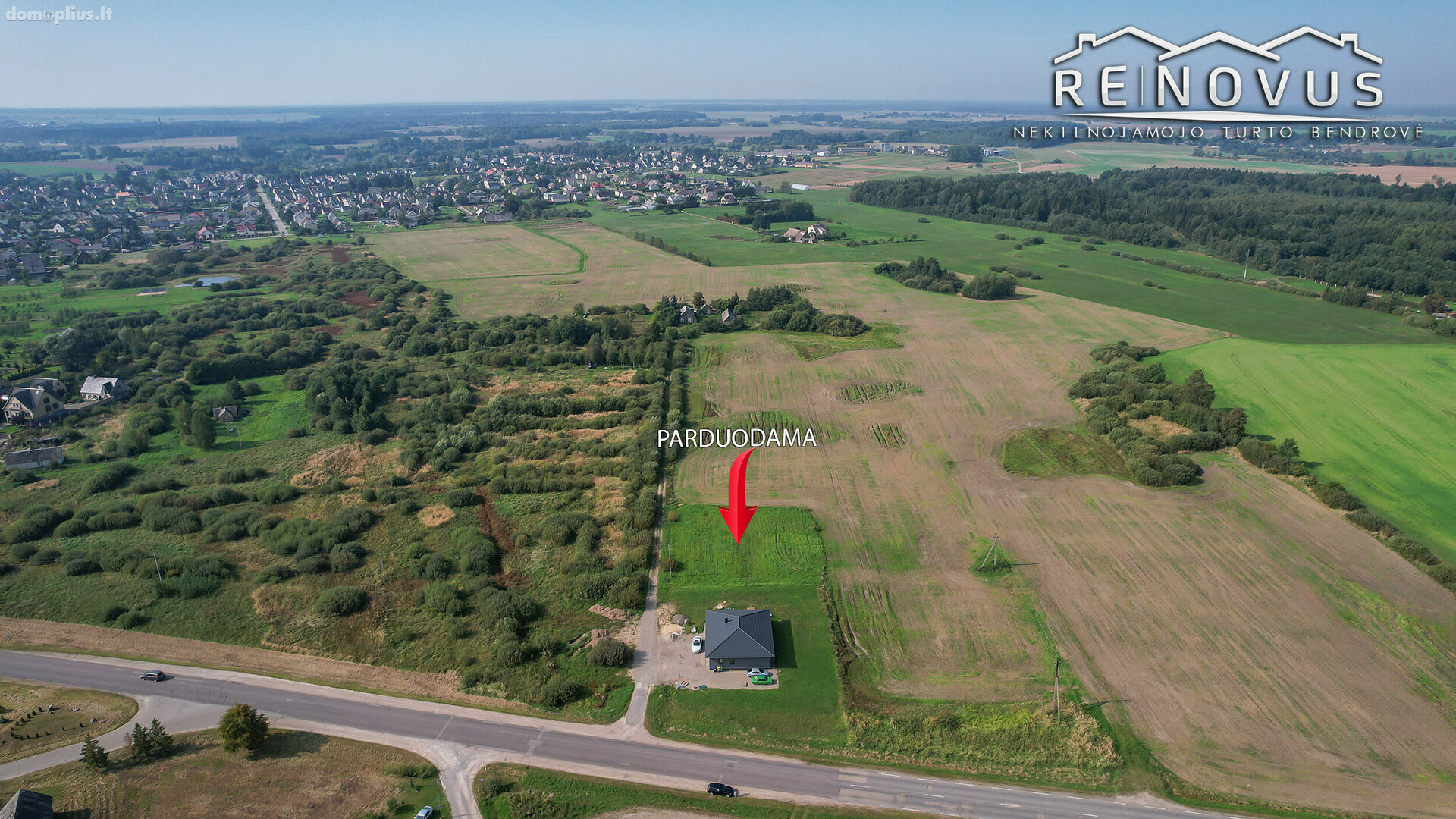Parduodamas sklypas Šiaulių rajono sav., Kuršėnuose, Papilės g.