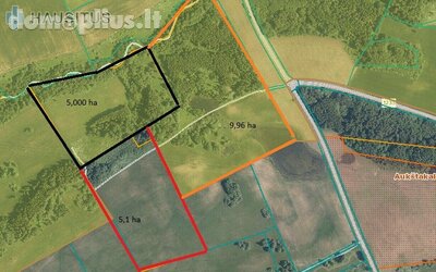 Участок Anykščių rajono sav., Kurtiniuose