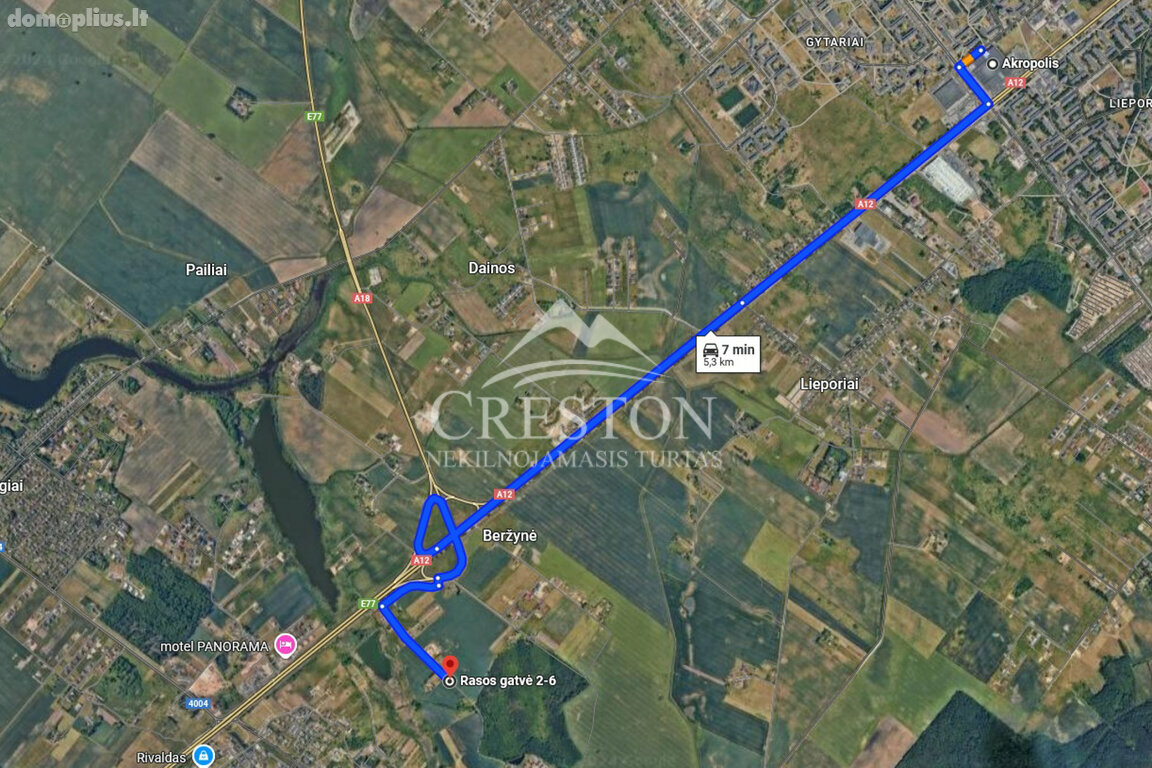 Parduodamas sklypas Šiaulių rajono sav., Aukštelkėje, Rasos g.