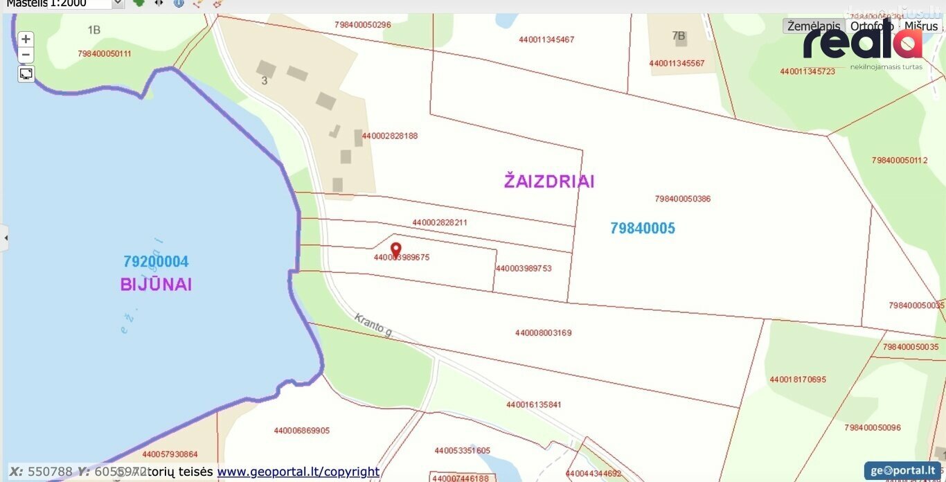 Участок Trakų rajono sav., Padvarionyse