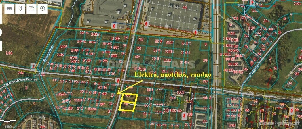 Land for sale Panevėžys, Panevėžyje, Savitiškio g.