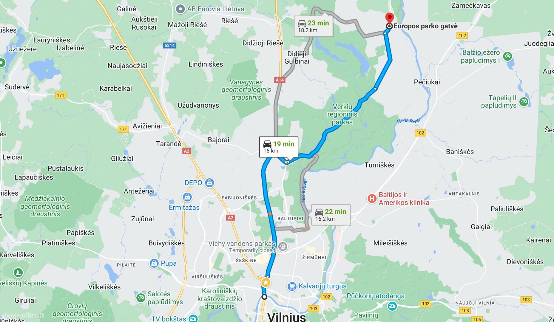 Parduodamas sklypas Vilniuje, Balsiuose, Girialaukio g.