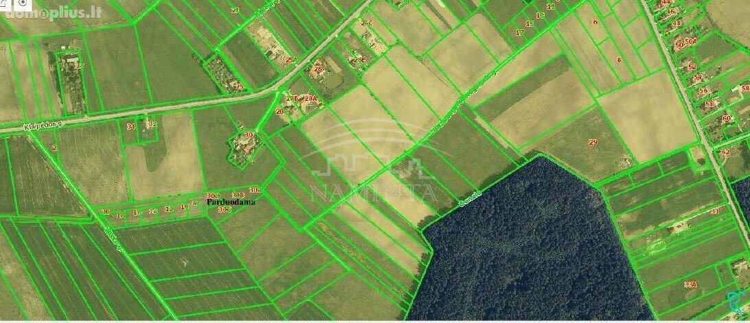 Land for sale Kretingos rajono sav., Jokūbave