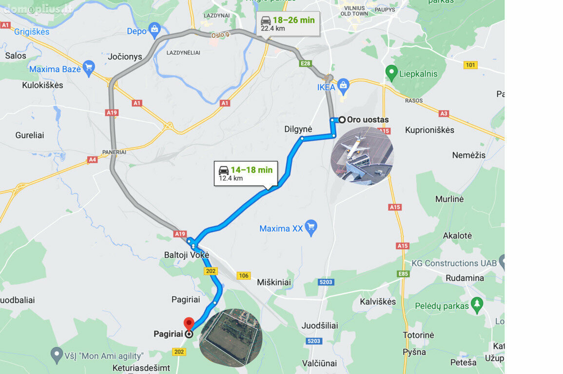 Sklypo nuoma Vilniaus rajono sav., Pagiriuose, Durpių g.