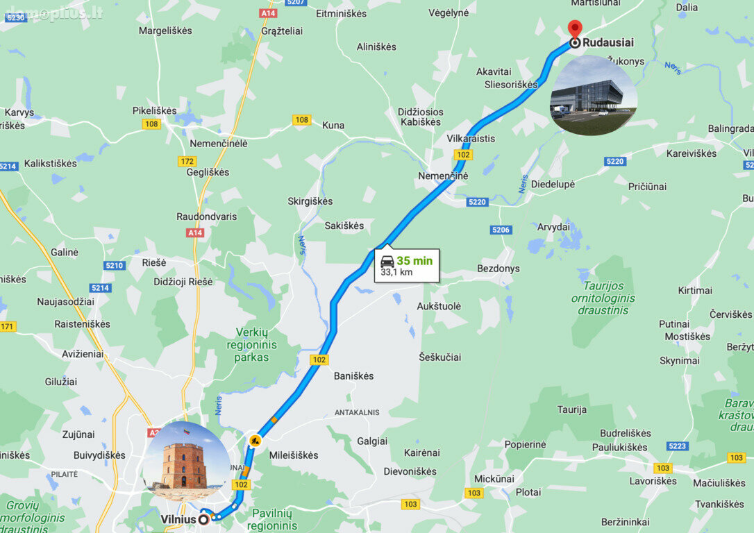 Parduodamas sklypas Vilniaus rajono sav., Rudausiuose