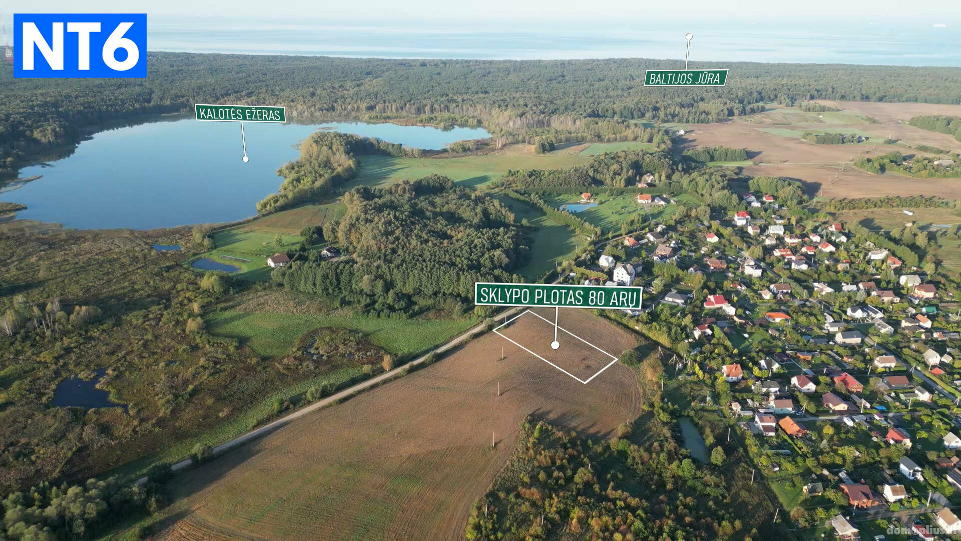 Land for sale Klaipėdos rajono sav., Kalotėje, Sodų g.