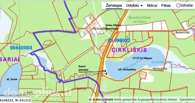 Land for sale Švenčionių rajono sav., Peršaukštyje
