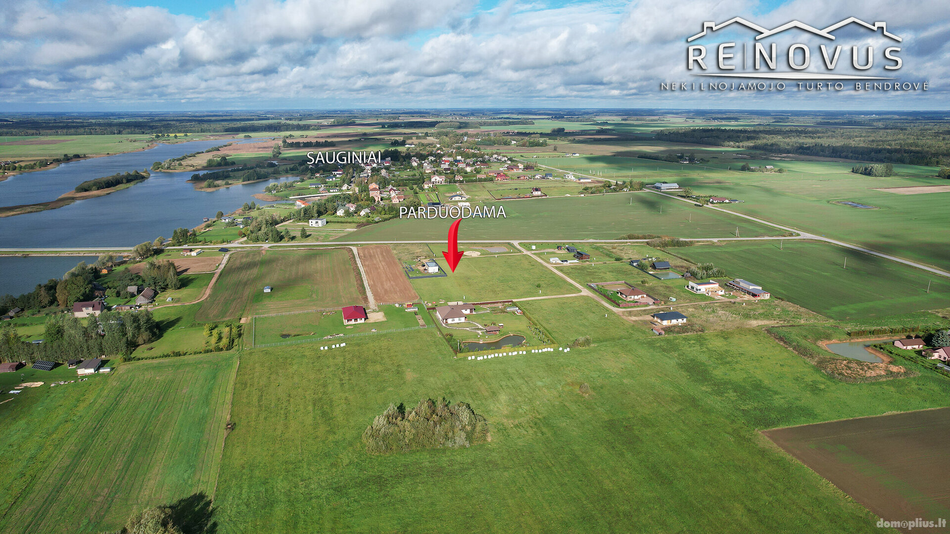 Land for sale Šiaulių rajono sav., Sauginiuose