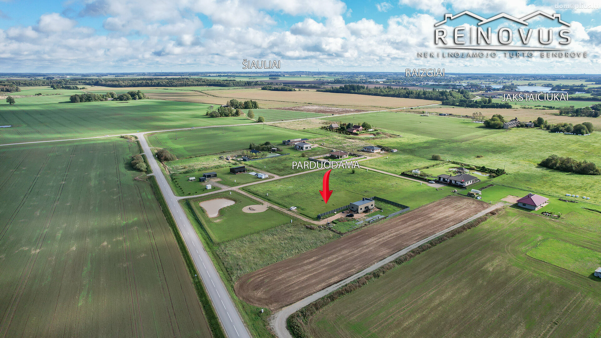 Land for sale Šiaulių rajono sav., Sauginiuose