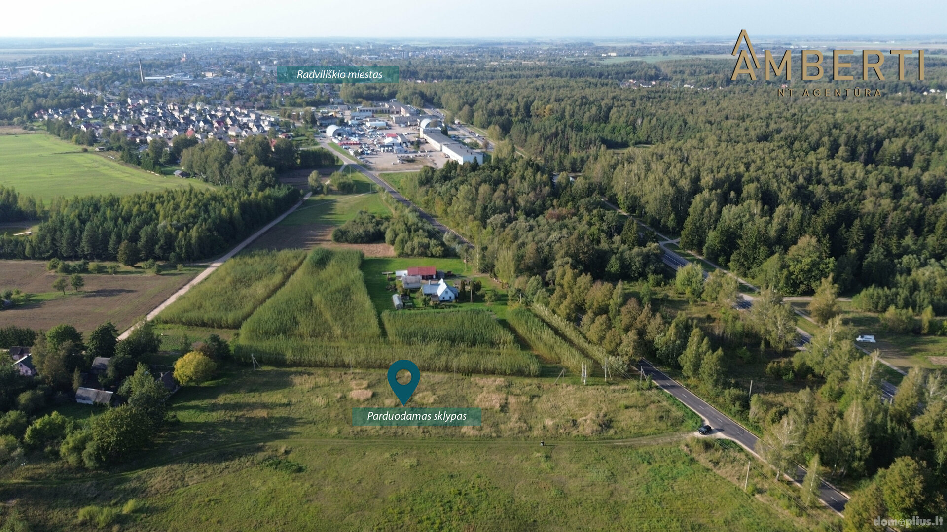 Land for sale Radviliškio rajono sav., Radviliškyje, Maironio g.