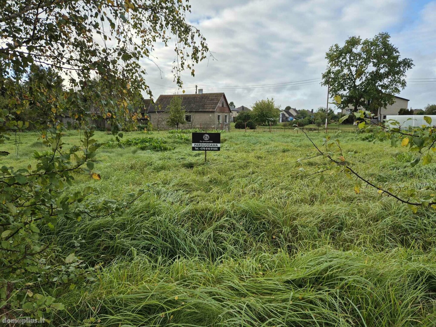 Land for sale Šiaulių rajono sav., Gruzdžiuose, M. Katiliškio g.
