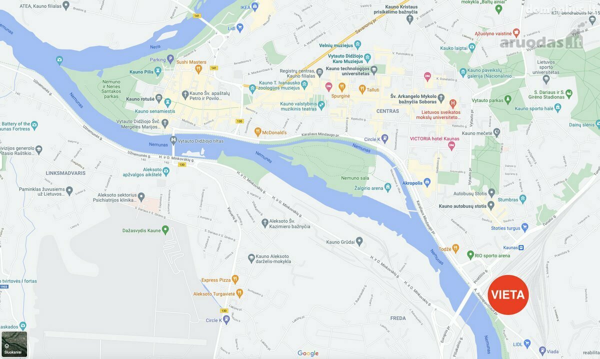Land for rent Kaune, Žemieji Šančiai, A. Juozapavičiaus pr.