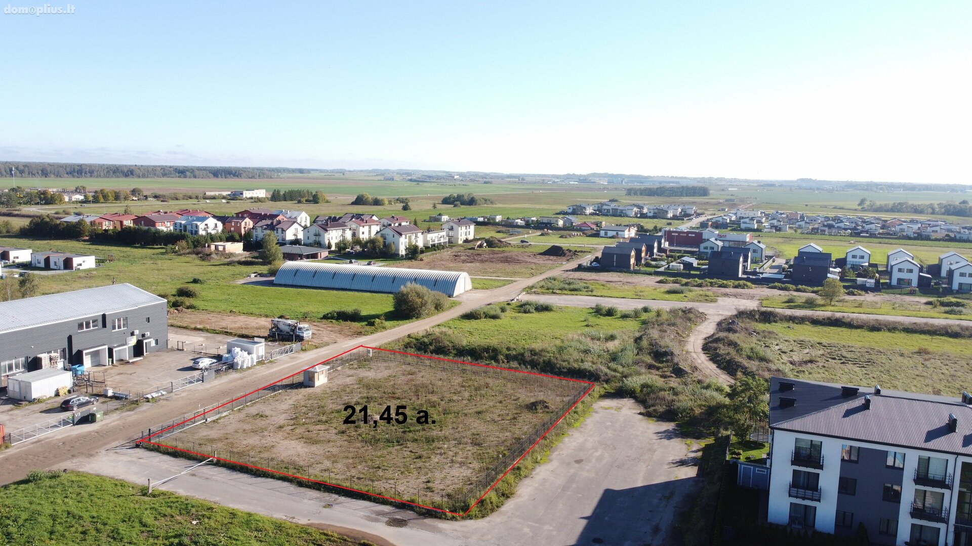 Land for sale Kauno rajono sav., Užliedžiuose, Erdvės g.
