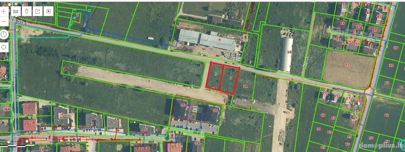 Land for sale Kauno rajono sav., Užliedžiuose, Erdvės g.