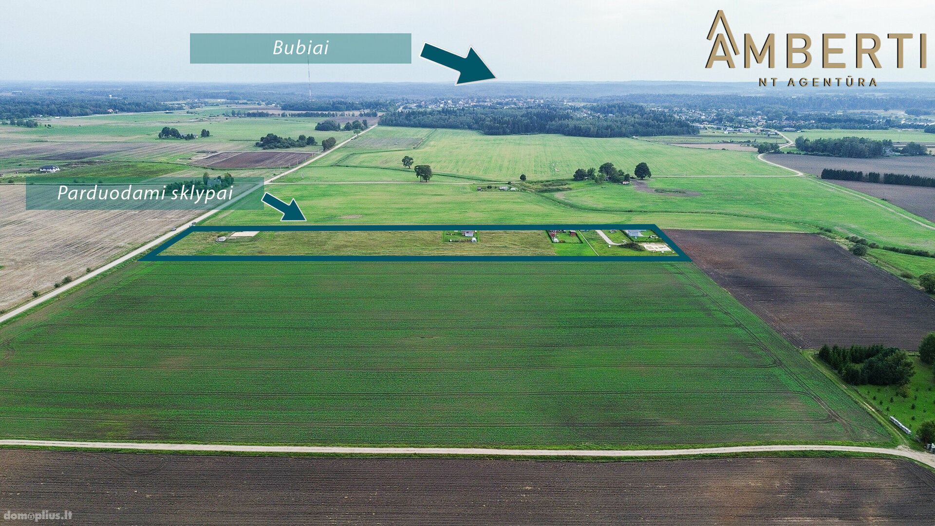 Участок Šiaulių rajono sav., Meškiuose, Saulės g.