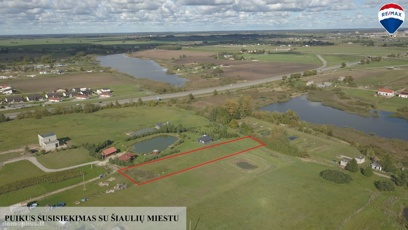 Parduodamas sklypas Šiaulių rajono sav., Aukštelkėje, Nemuno g.