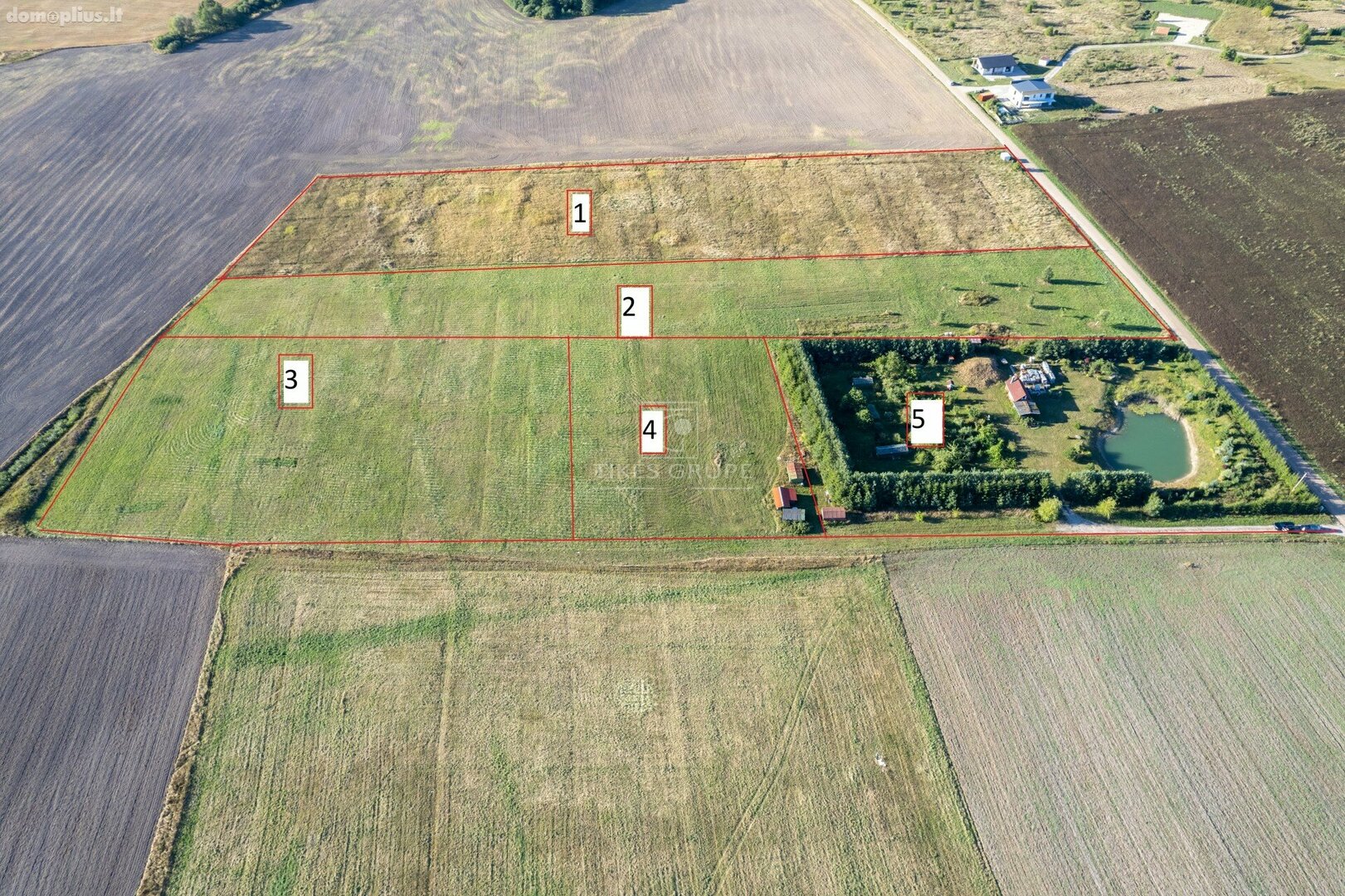 Land for sale Klaipėdos rajono sav., Baukštininkuose, Liudviko Rėzos g.