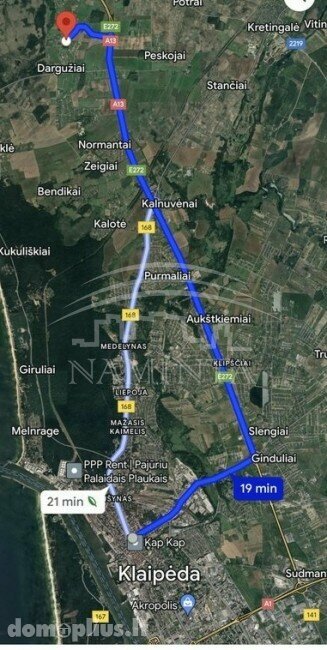 Parduodamas sklypas Klaipėdos rajono sav., Grabiuose