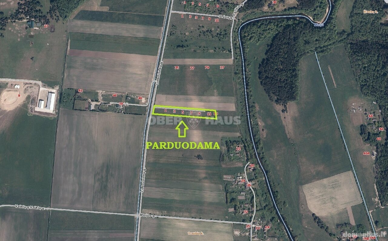 Land for sale Klaipėdos rajono sav., Traubiuose, Ąžuolų g.