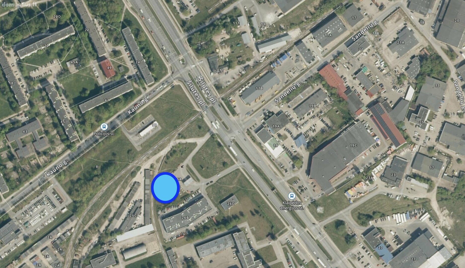 Land for rent Klaipėdoje, Kauno, Šilutės pl.