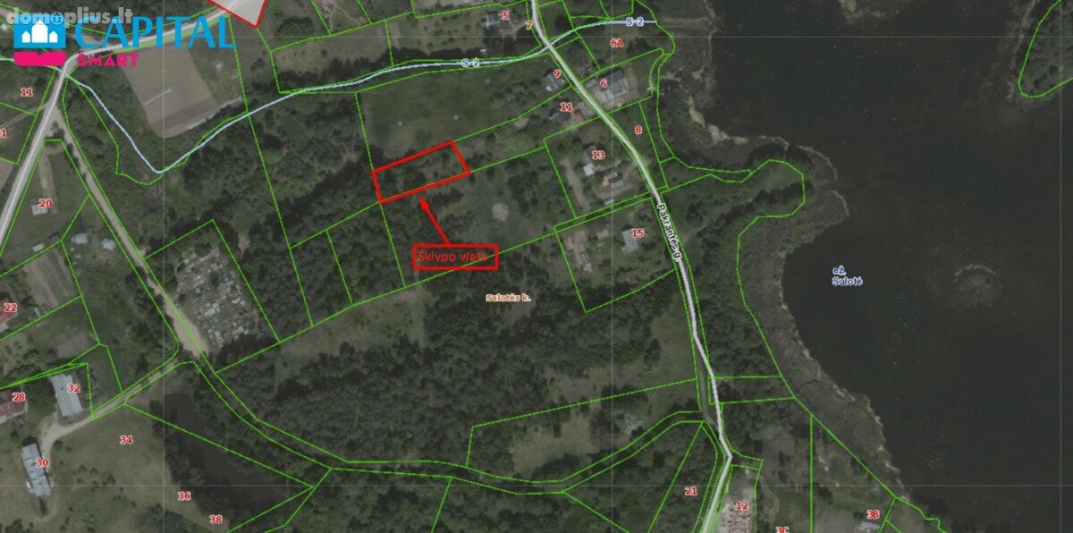 Land for sale Vilniaus rajono sav., Salotėje
