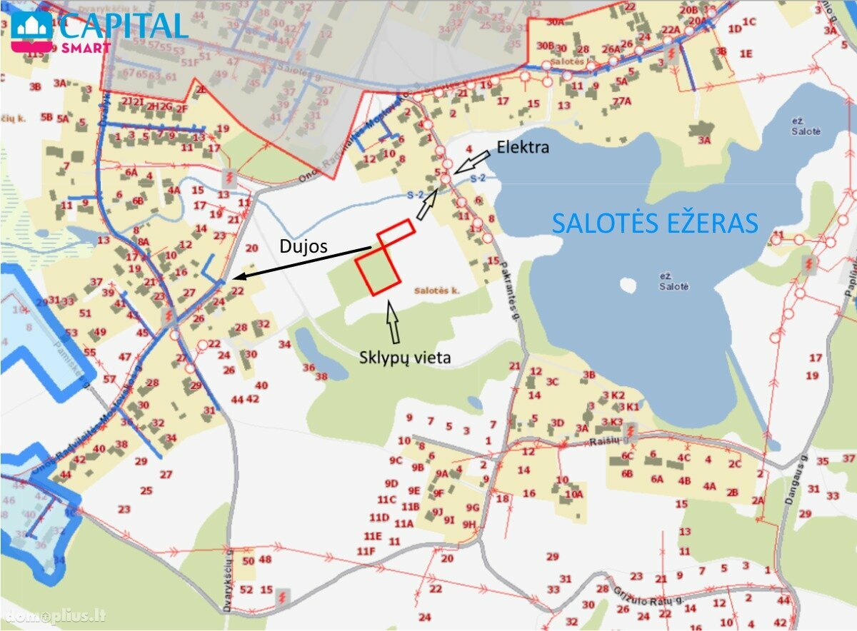 Land for sale Vilniaus rajono sav., Salotėje