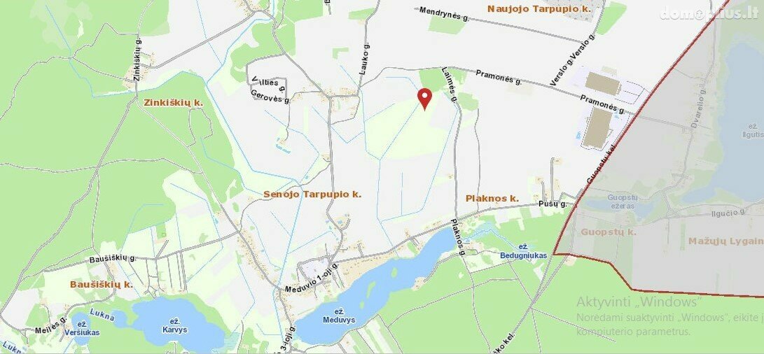 Land for sale Trakų rajono sav., Senasis Tarpupis