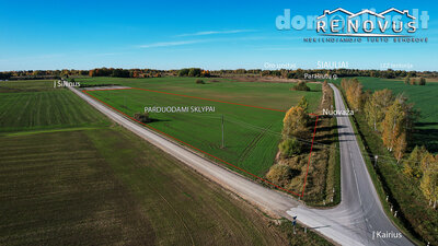Land for sale Šiaulių rajono sav., Kirbaičiuose