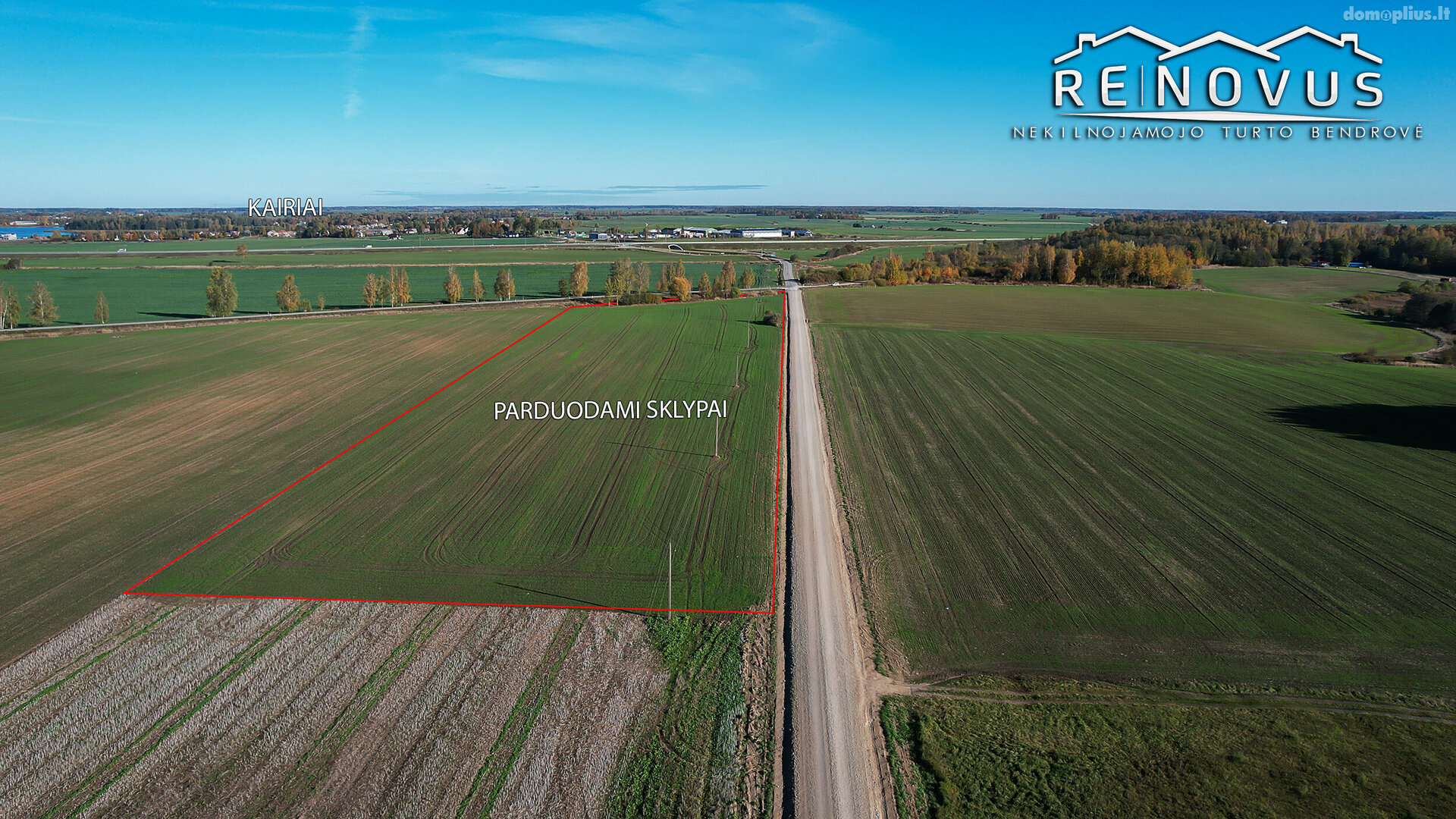 Parduodamas sklypas Šiaulių rajono sav., Kirbaičiuose