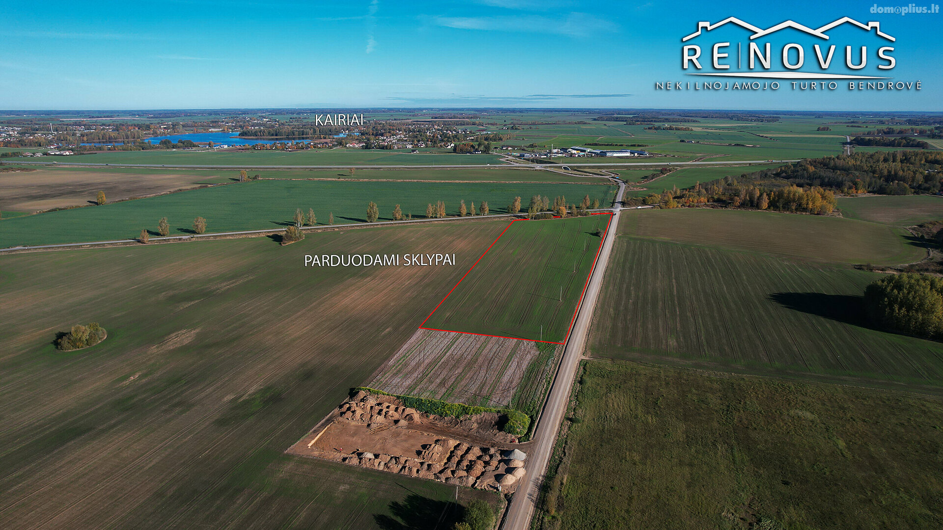 Parduodamas sklypas Šiaulių rajono sav., Kirbaičiuose