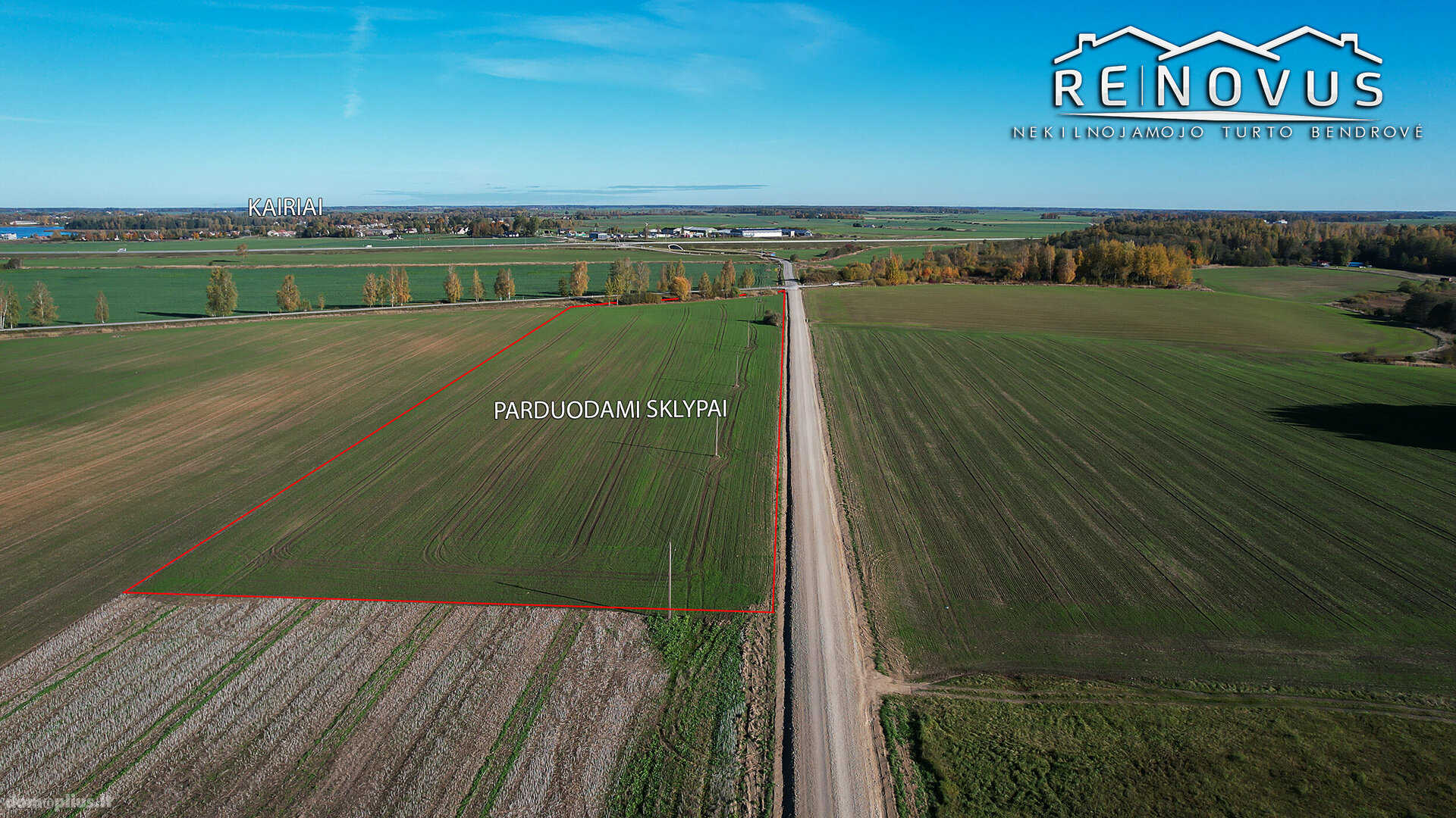 Parduodamas sklypas Šiaulių rajono sav., Kirbaičiuose