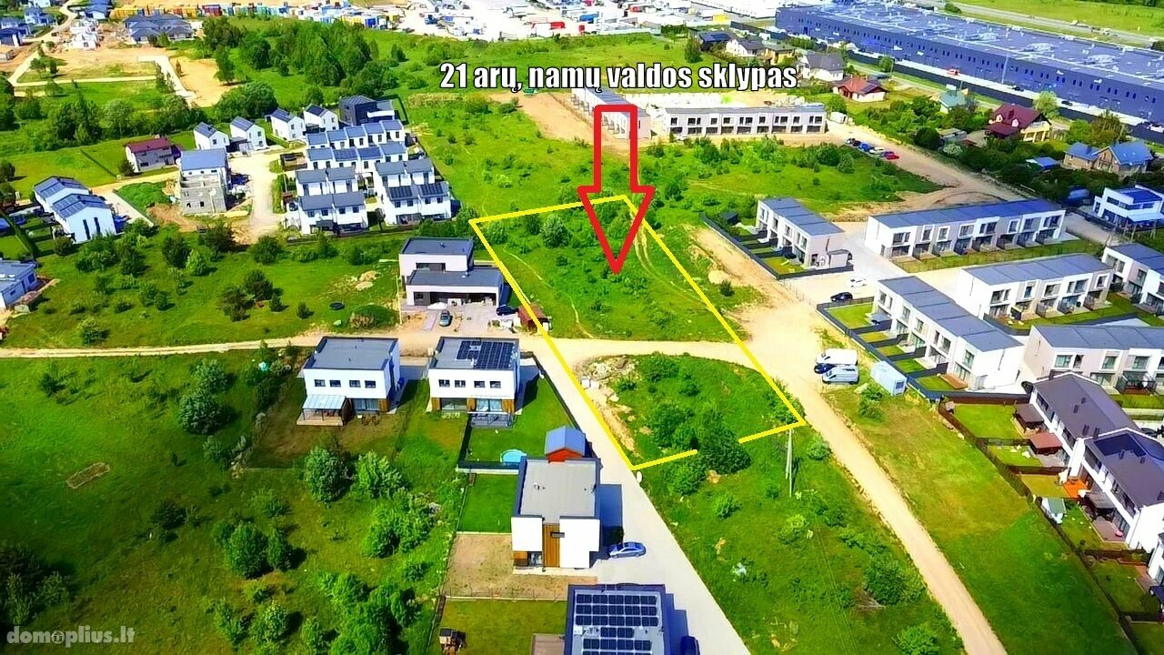 Parduodamas sklypas Vilniuje, Tarandėje, V. Smakausko g.