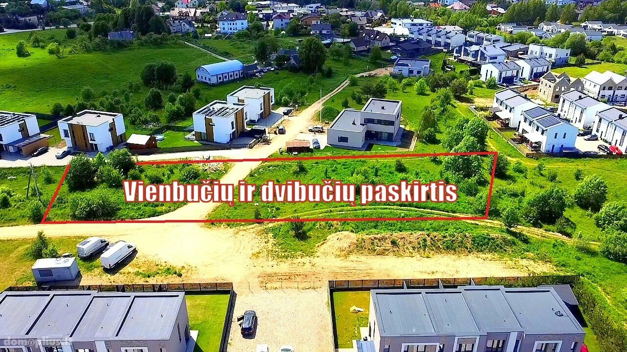 Parduodamas sklypas Vilniuje, Tarandėje, V. Smakausko g.