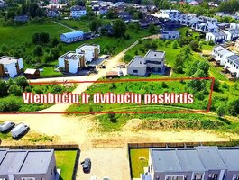 Parduodamas sklypas Vilniuje, Tarandėje, V. Smakausko g.