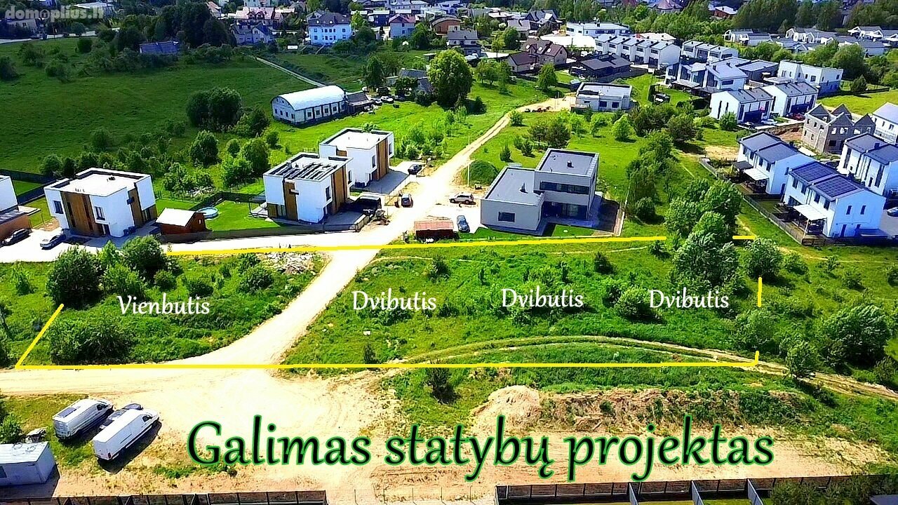 Parduodamas sklypas Vilniuje, Tarandėje, V. Smakausko g.