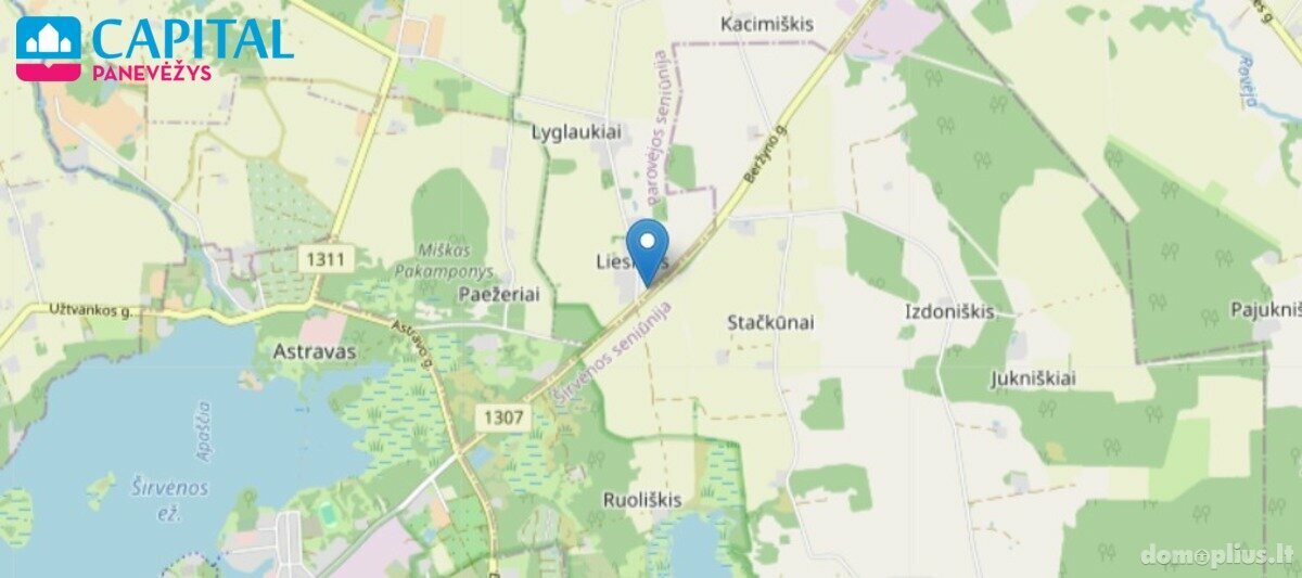 Участок Biržų rajono sav., Liesiškyje
