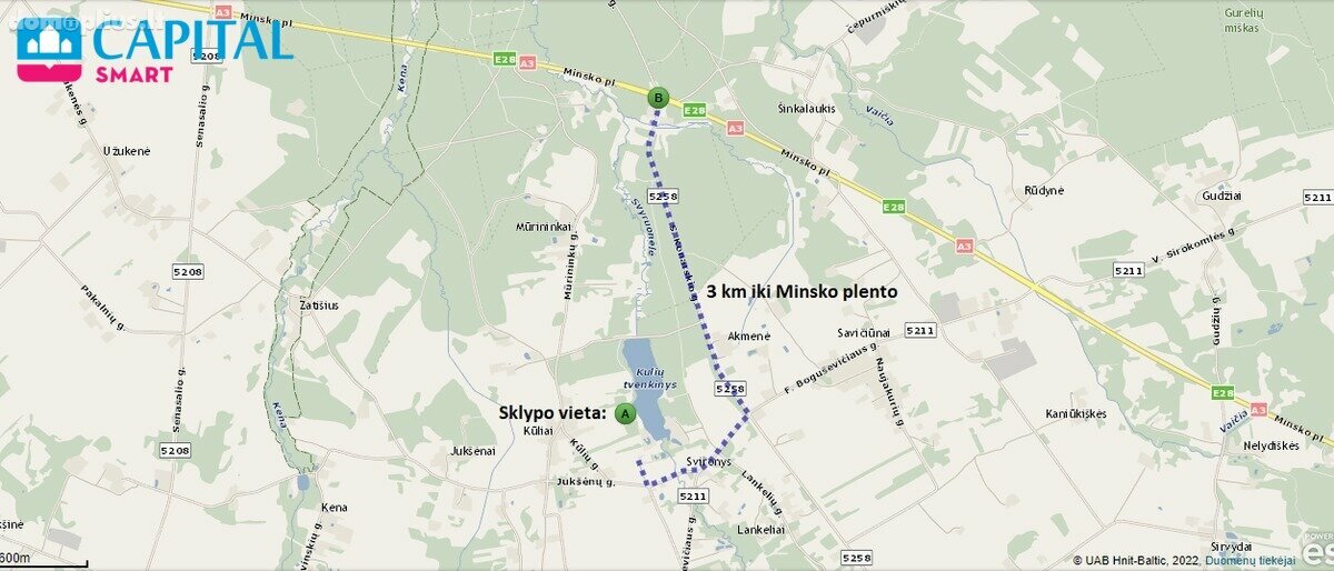 Land for sale Vilniaus rajono sav., Kūliuose