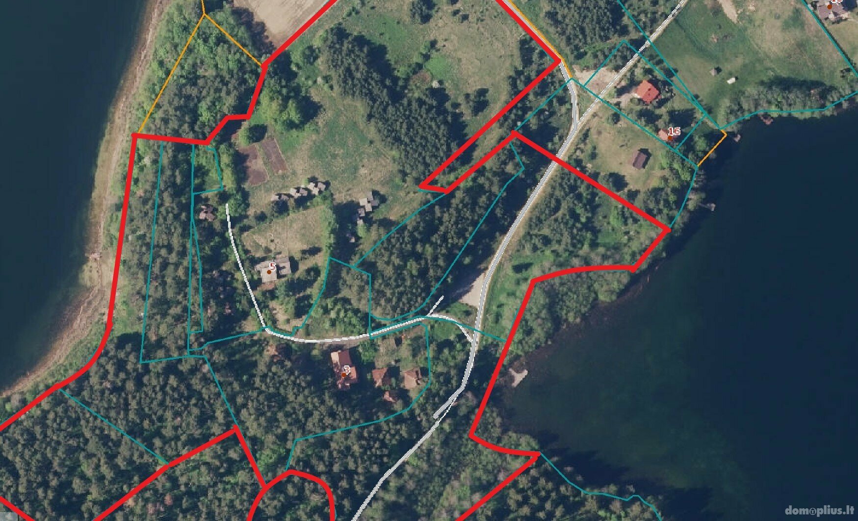 Участок Elektrėnų sav., Užkryžiuose, Monio g.