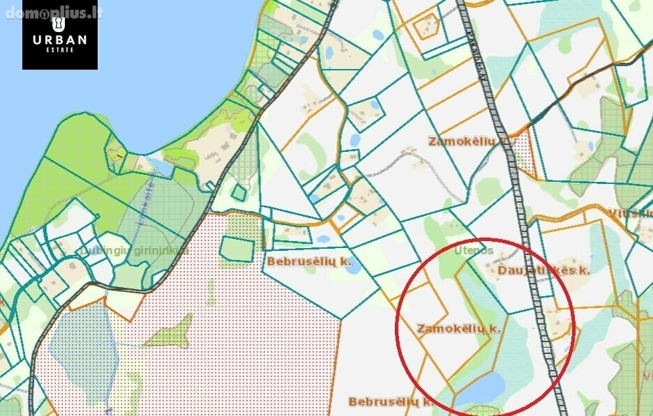 Parduodamas sklypas Molėtų rajono sav., Zamokėliuose