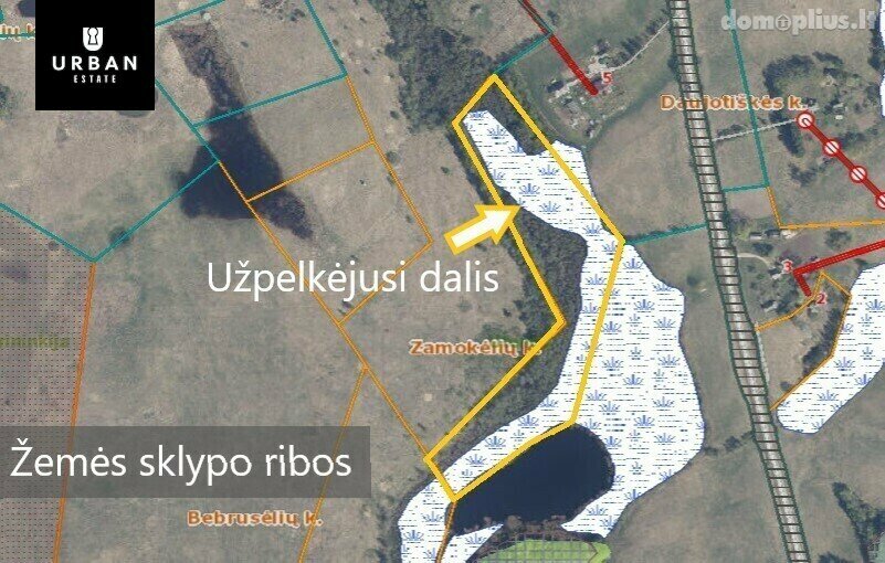 Parduodamas sklypas Molėtų rajono sav., Zamokėliuose