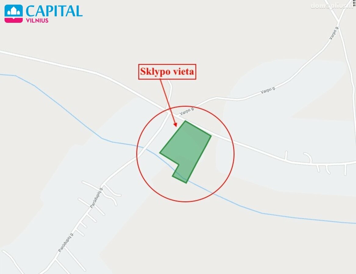 Parduodamas sklypas Vilniaus rajono sav., Mickūnuose, Dėdoniškių g.