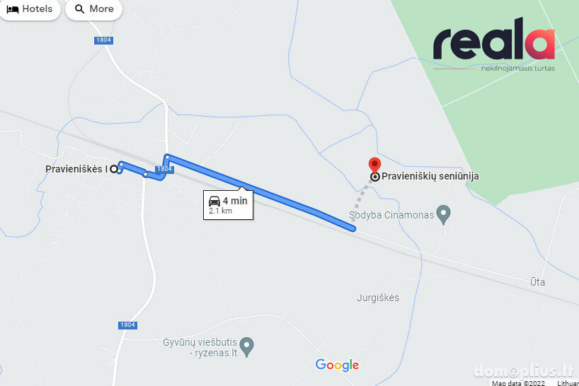 Участок Kaišiadorių rajono sav., Jurgiškėse