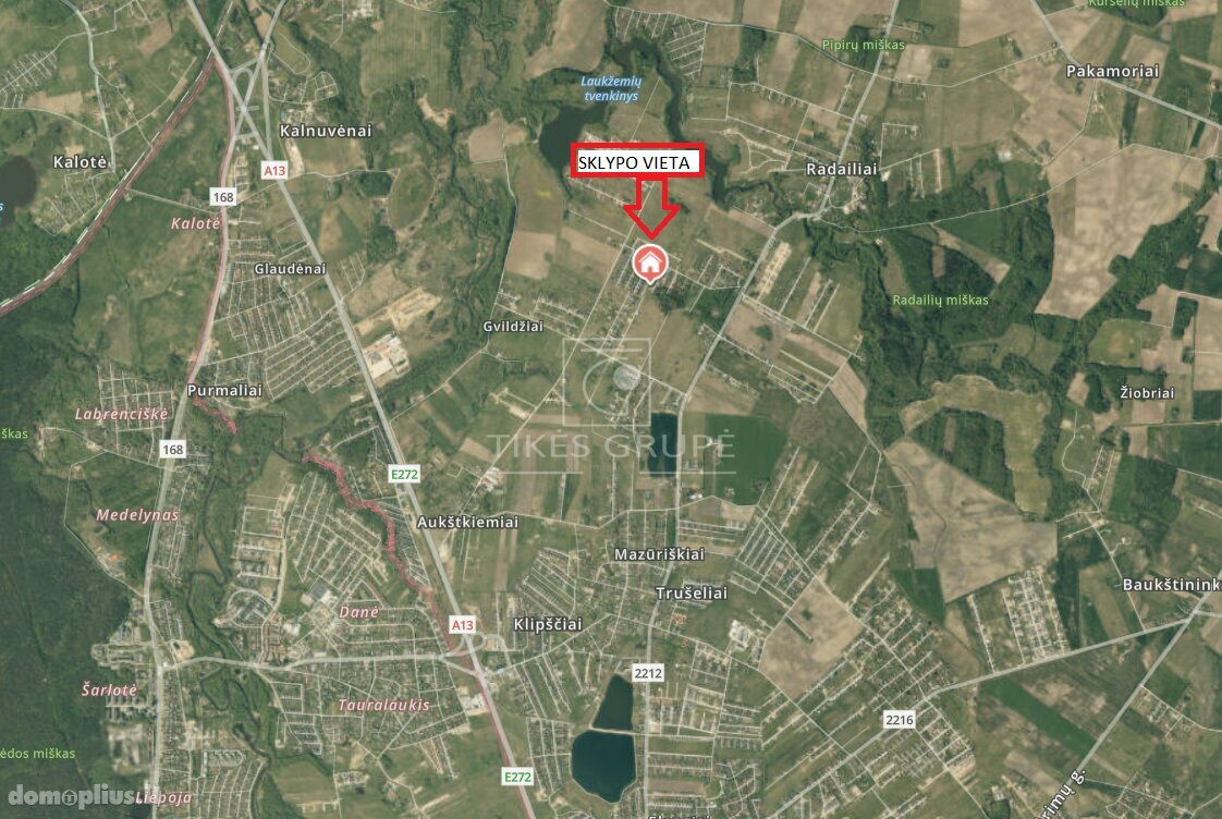 Parduodamas sklypas Klaipėdos rajono sav., Radailiuose, Vainočių g.