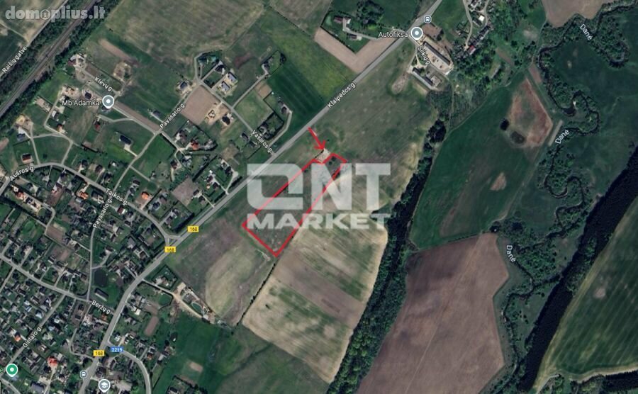 Parduodamas sklypas Klaipėdos rajono sav., Kretingalėje, Klaipėdos g.