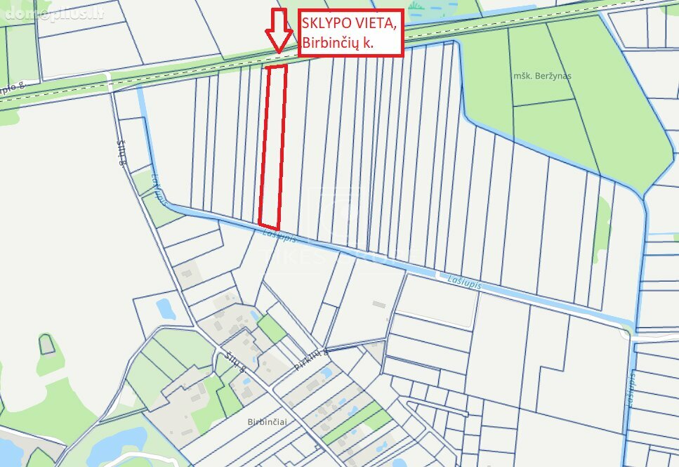Parduodamas sklypas Klaipėdos rajono sav., Birbinčiuose