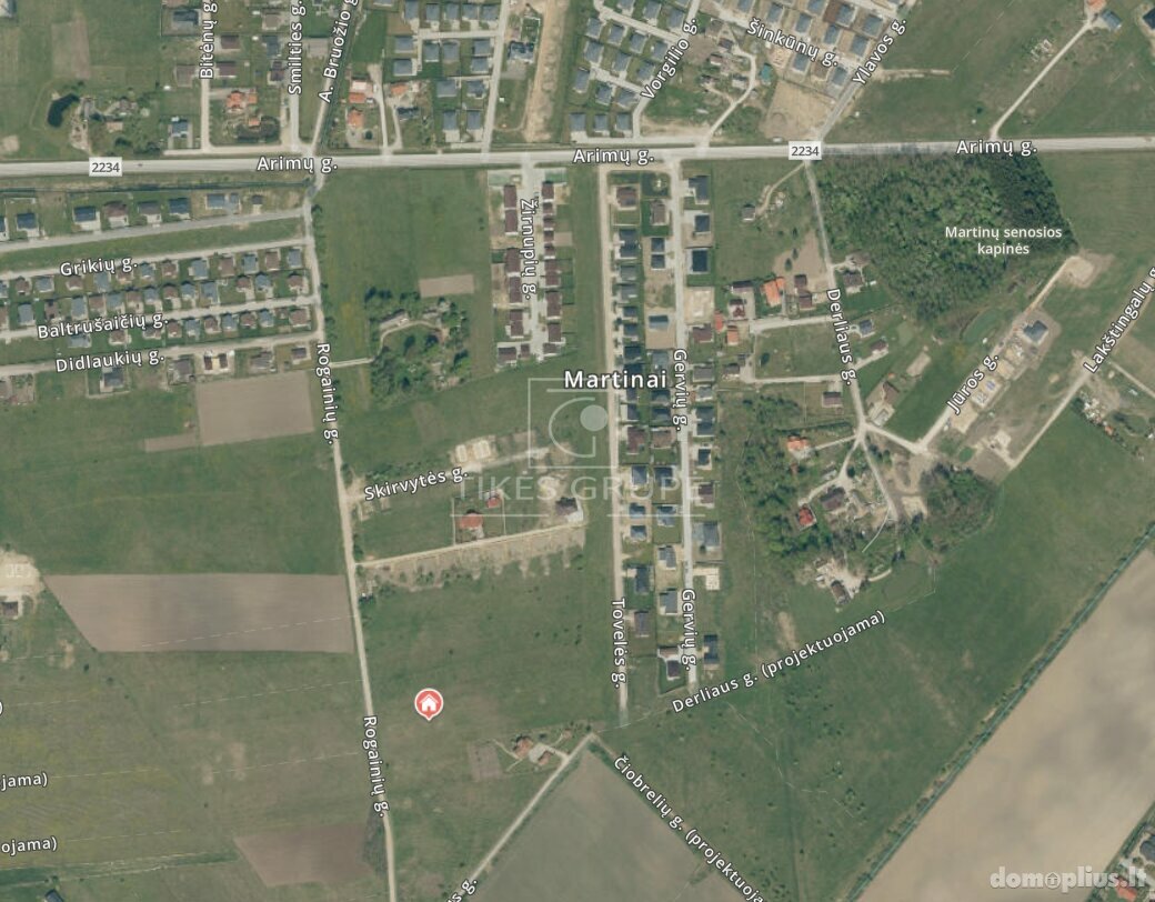 Parduodamas sklypas Klaipėdos rajono sav., Martinuose