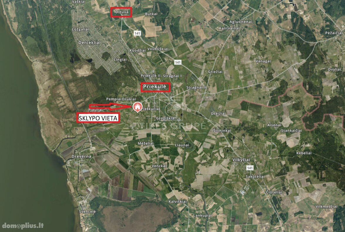 Parduodamas sklypas Klaipėdos rajono sav., Pangesuose