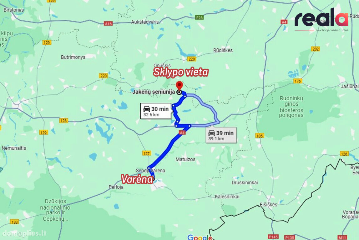 Участок Varėnos rajono sav., Bytautonyse