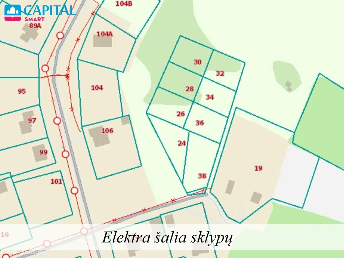 Участок Vilniuje, Pagiriuose, Strazdų g.